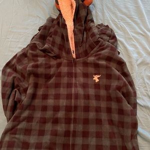 Reindeer Christmas onesies adult large